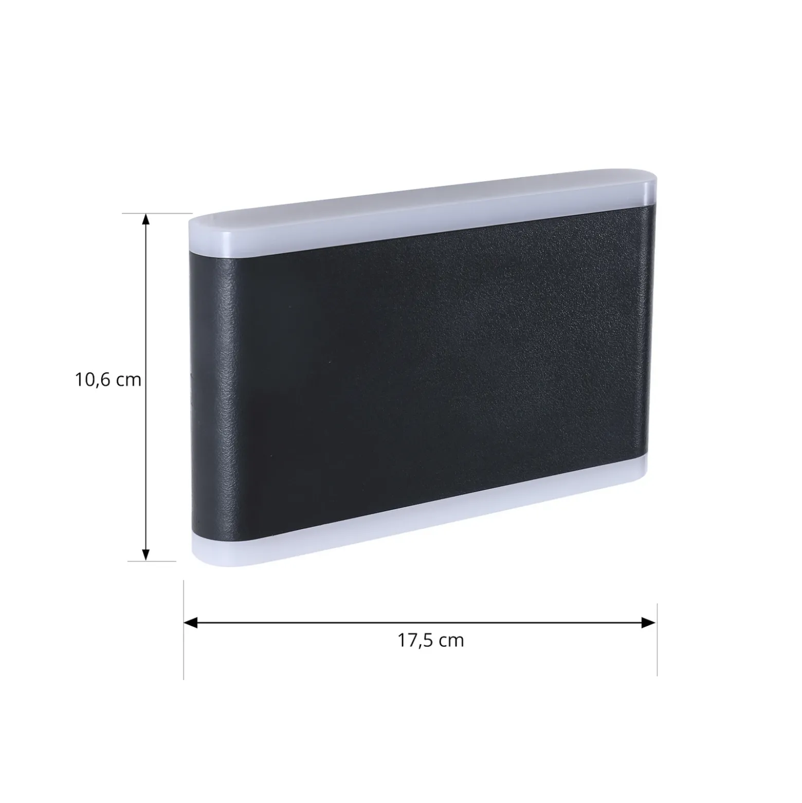 Aplique LED para exterior Lindby Smart Elvi, CCT, RGB, Tuya, IP54