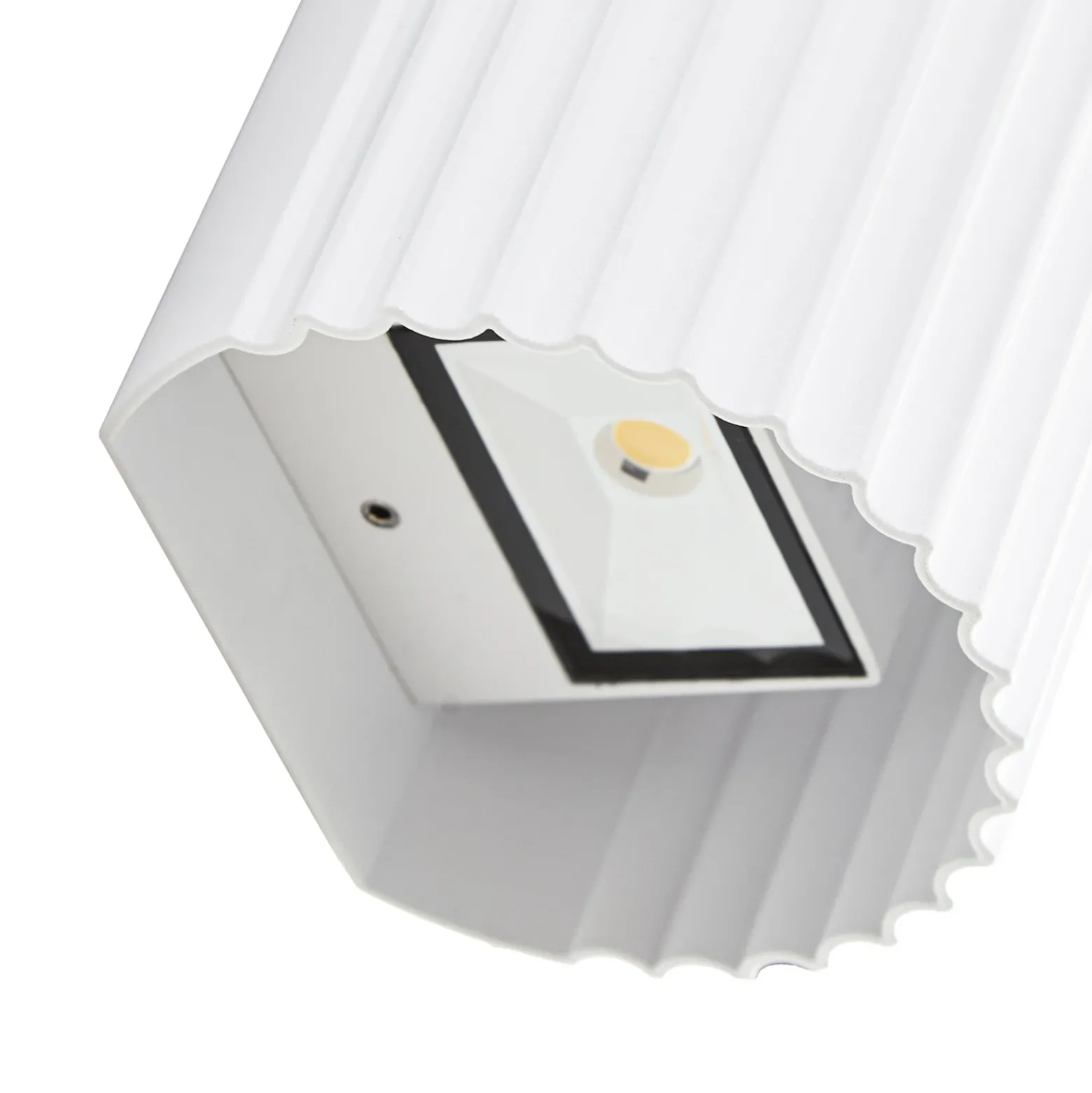 Aplique LED para exterior Lindby Ralino, blanco, 2 luces, IP65