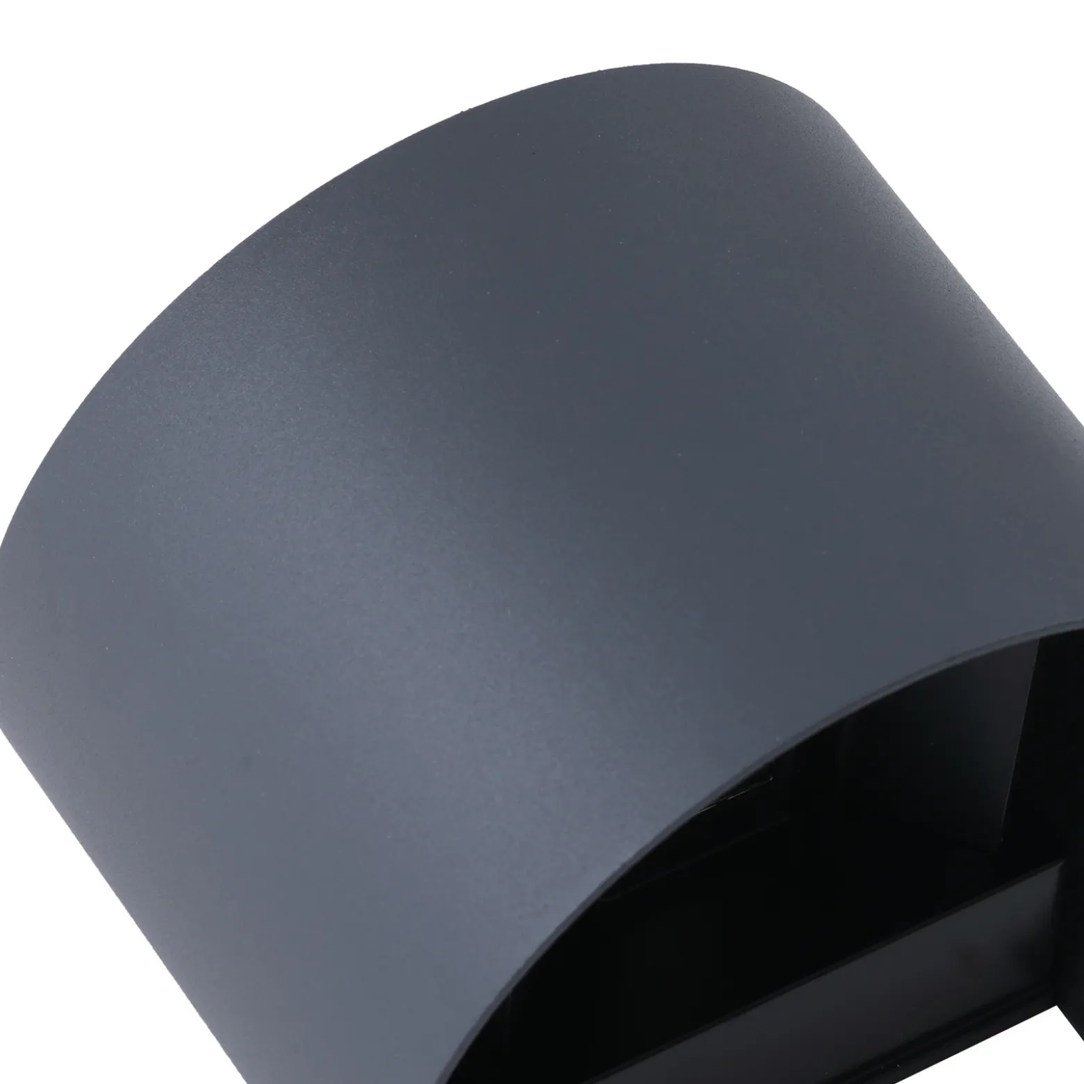 Aplique LED para exterior Lindby Smart Dara, gris, redonda, CCT RGB, Tuya