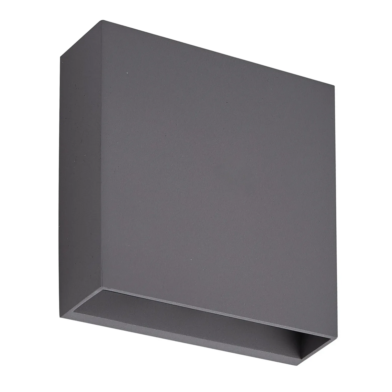 Aplique LED para exterior Lindby Ugar, 13 cm, antracita, arriba/abajo