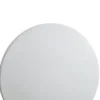 Aplique LED para exterior Lindby Selinel, blanco, Ø 23 cm, número de casa