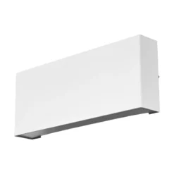 Aplique LED para exterior Lindby Safira, metal, arriba/abajo, IP44
