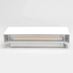 Aplique LED para exterior Lindby Safira, metal, arriba/abajo, IP44