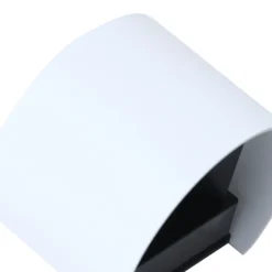 Aplique LED para exterior Lindby Smart Dara, blanco, redondo, CCT RGB, Tuya