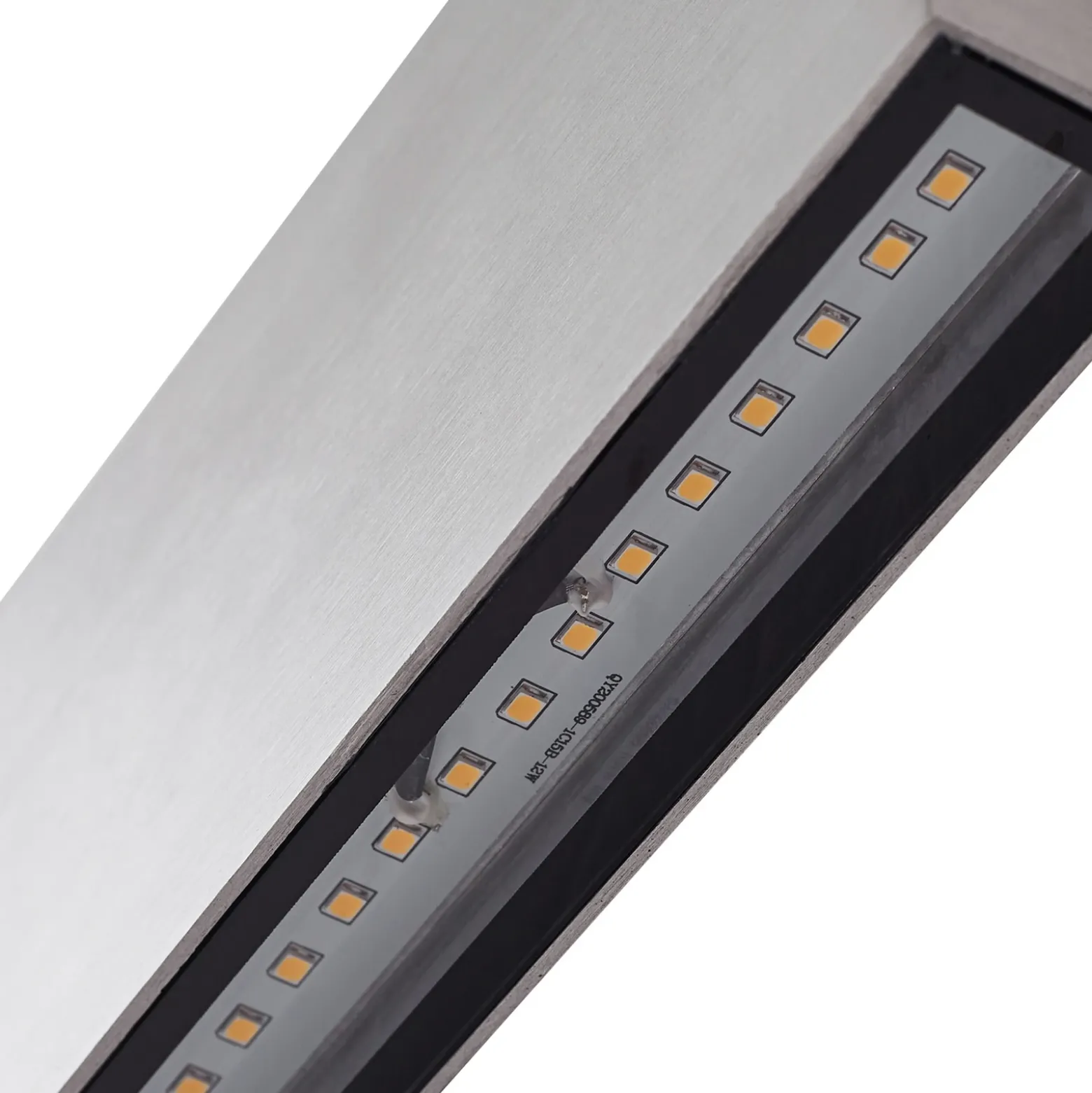 Aplique LED para exterior Lindby Jarte, plateada, metal, 17 cm, IP54