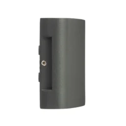 Aplique LED para exterior Lindby Ithan, 3 luces, antracita, 17 cm