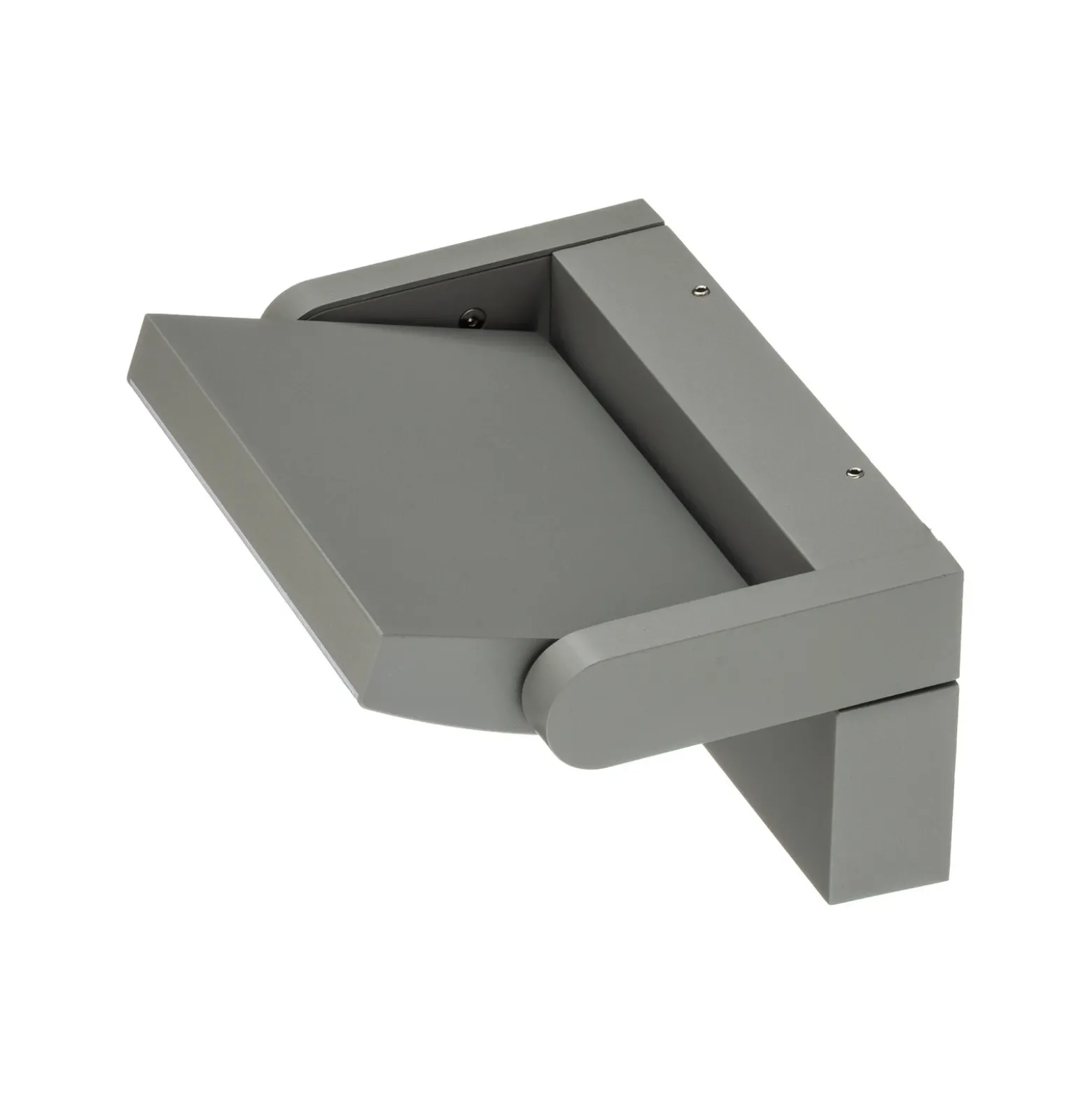 Aplique LED para exterior Lindby Sherin, gris claro, IP54, orientable