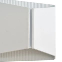 Aplique LED para exterior Lindby Anlira, blanco, Up & down, IP65