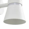 Aplique LED para exterior Lucande Meravi, blanca, 2 luces, IP44