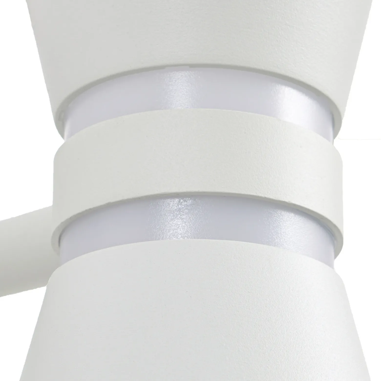 Aplique LED para exterior Lucande Meravi, blanca, 2 luces, IP44