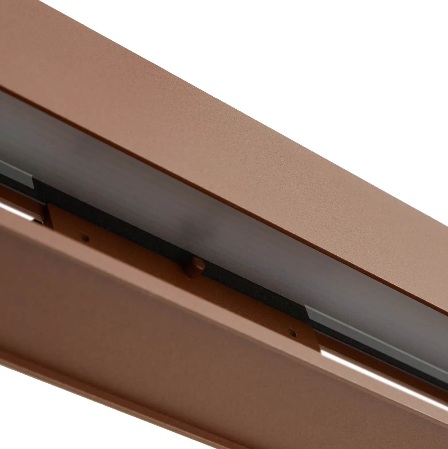 Aplique LED para exterior Lucande Trevin, 40 cm, IP65, aluminio