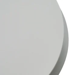 Aplique LED para exterior Lucande Advero, gris claro, con número de casa, CCT
