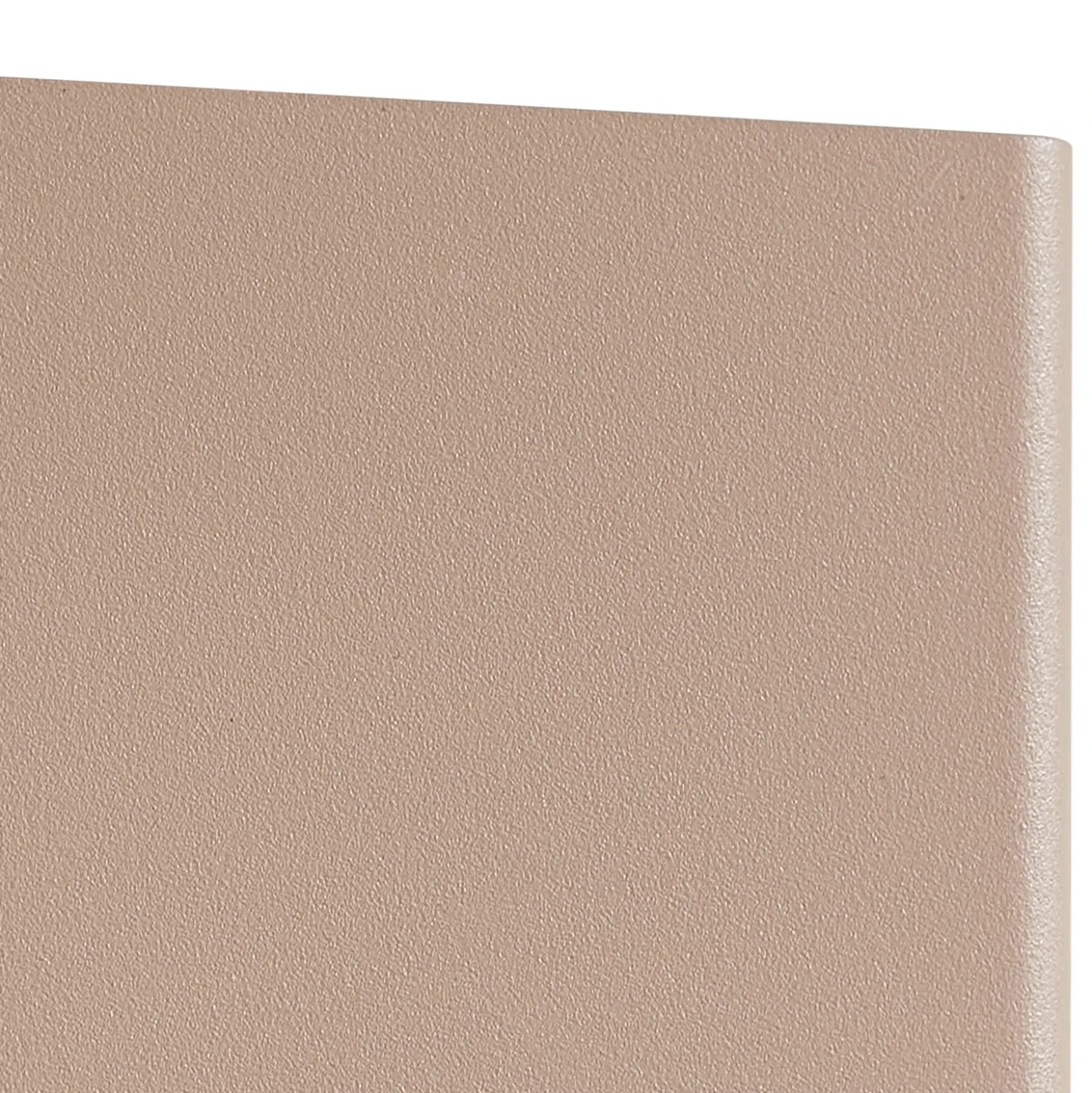 Aplique LED para exterior Lucande «Aaron», beige, IP54, luz hacia arriba/hacia