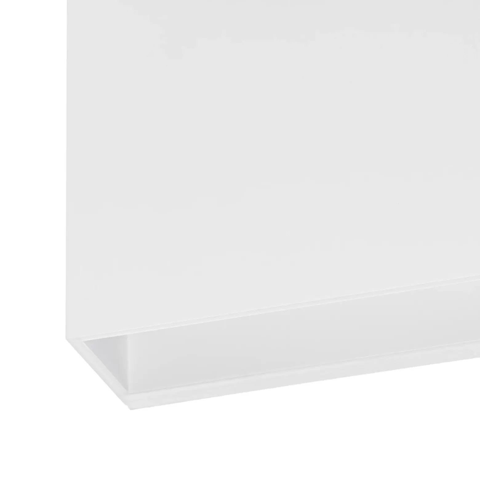 Aplique LED para exterior Lucande Jarte, 20 cm, blanco, IP65