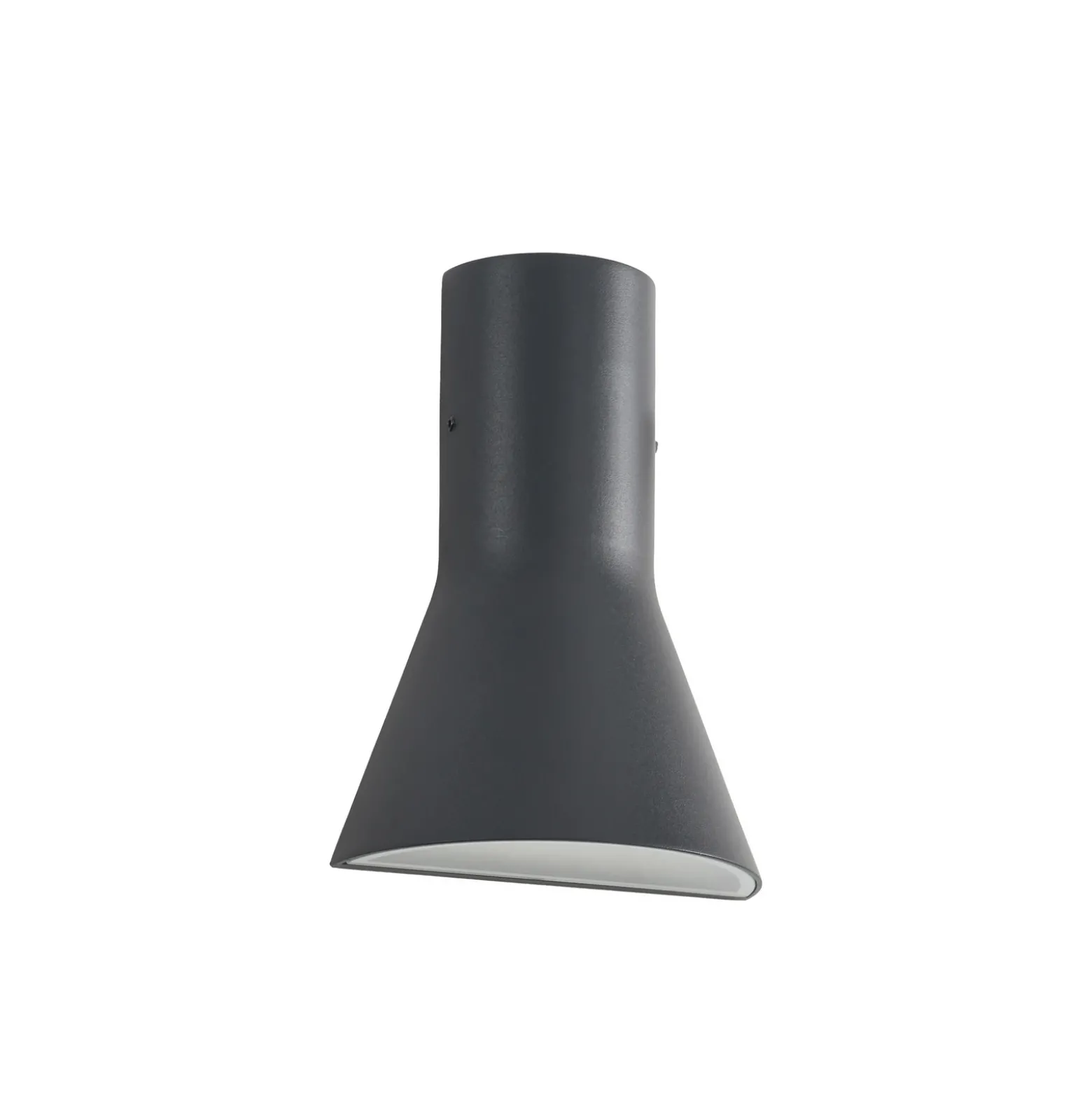 Aplique LED para exterior Lucande Zephy Up/Down, negra, IP54, CCT