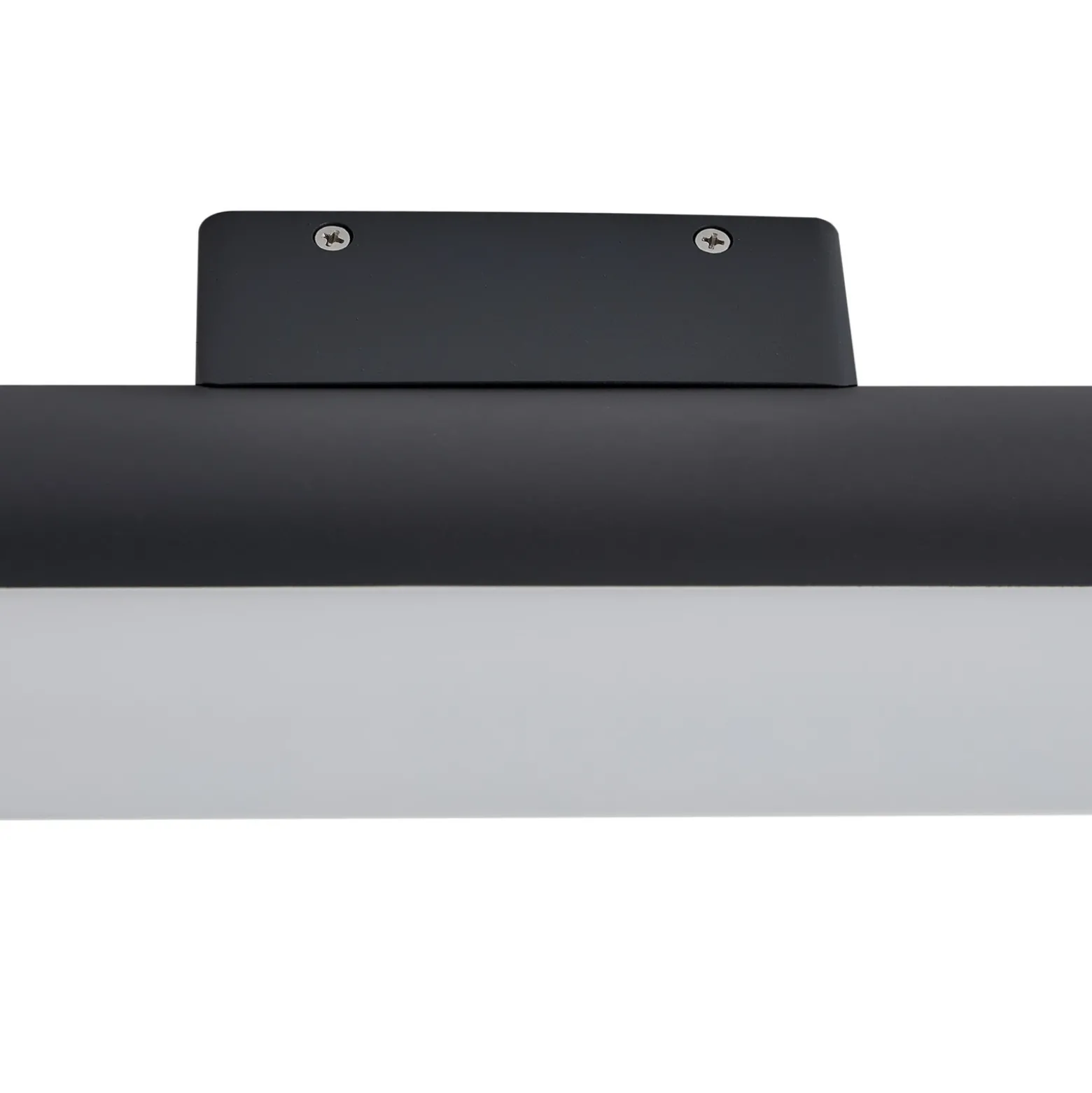 Aplique LED para exterior Lucande Tuberia, antracita, metal, Ø 7 cm