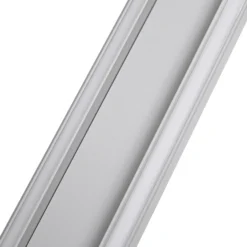 Aplique LED para exterior Lucande Melira, 100 cm de largo, gris claro