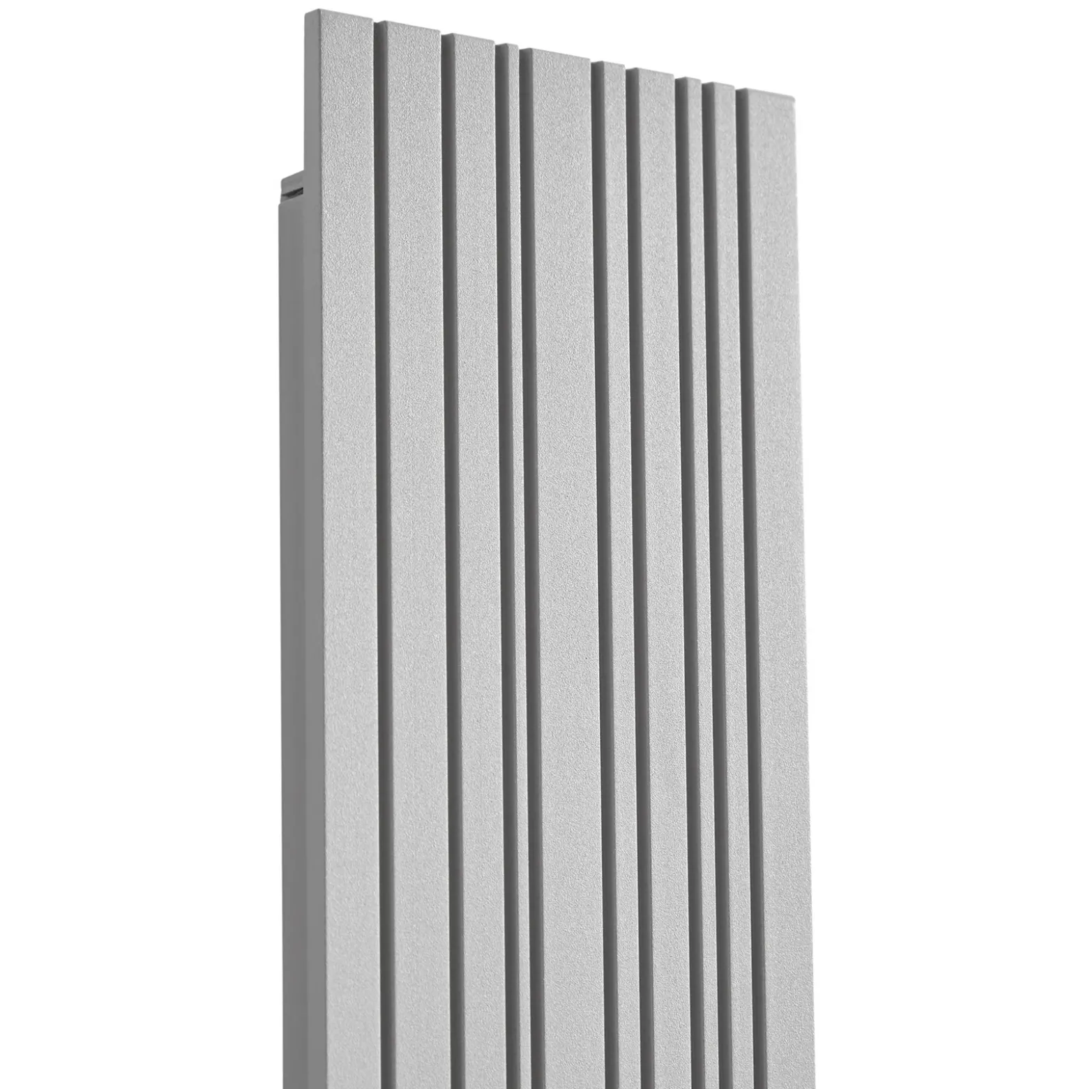 Aplique LED para exterior Lucande Melira, 100 cm de largo, gris claro