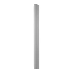 Aplique LED para exterior Lucande Melira, 100 cm de largo, gris claro
