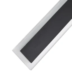 Aplique LED para exterior Lucande Ilora, negra, 100 cm, CCT, IP65