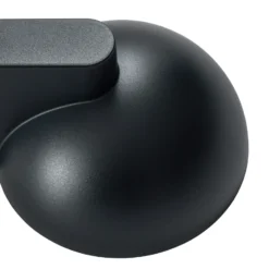 Aplique LED para exterior Lucande Velira, negra, metal, IP54