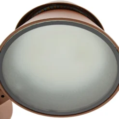 Aplique LED para exterior Lucande Moena, marrón, metal, IP44