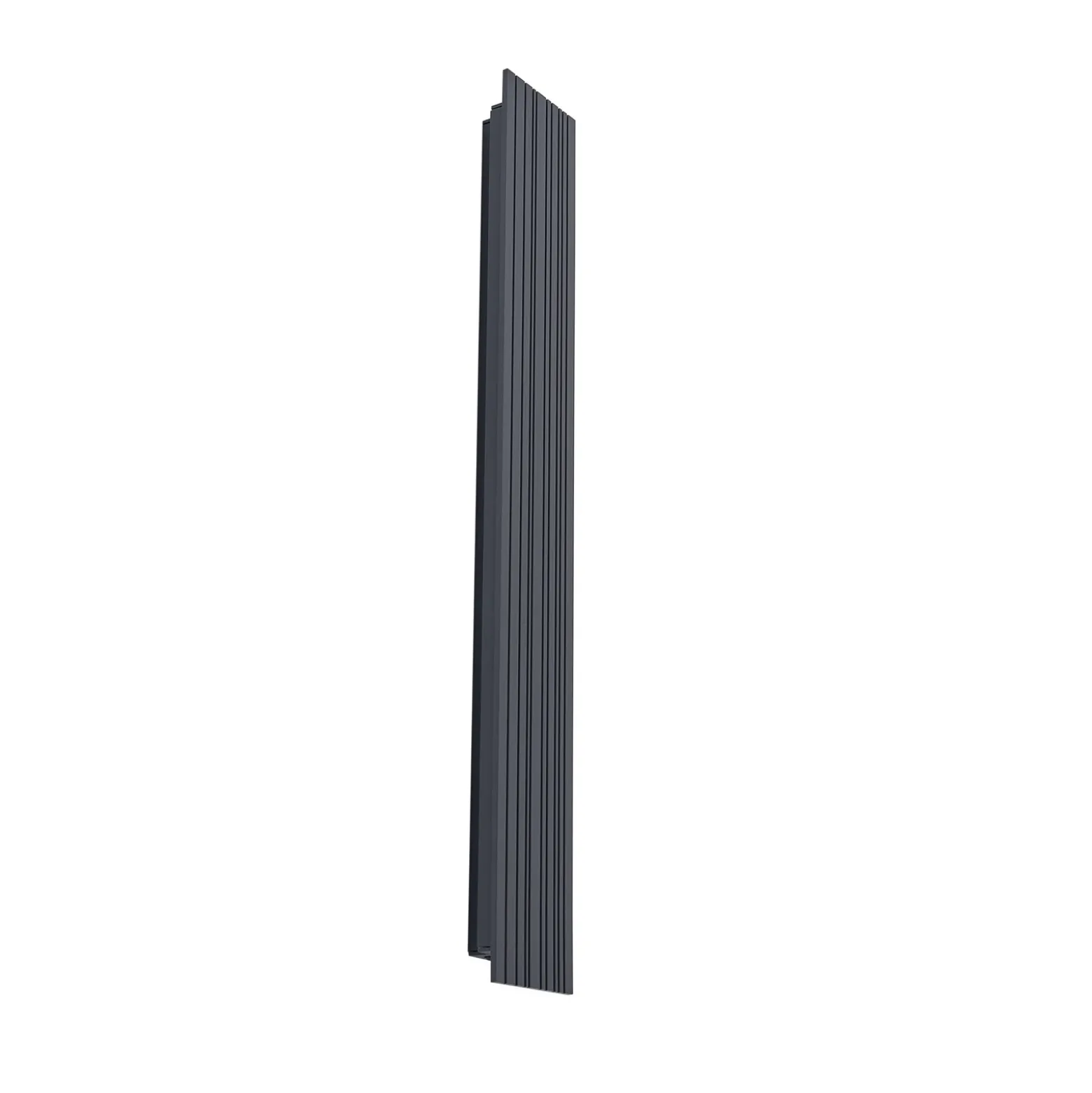 Aplique LED para exterior Lucande Melira, altura 100 cm, antracita
