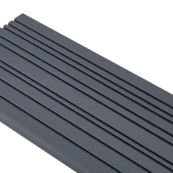 Aplique LED para exterior Lucande Melira, altura 100 cm, antracita