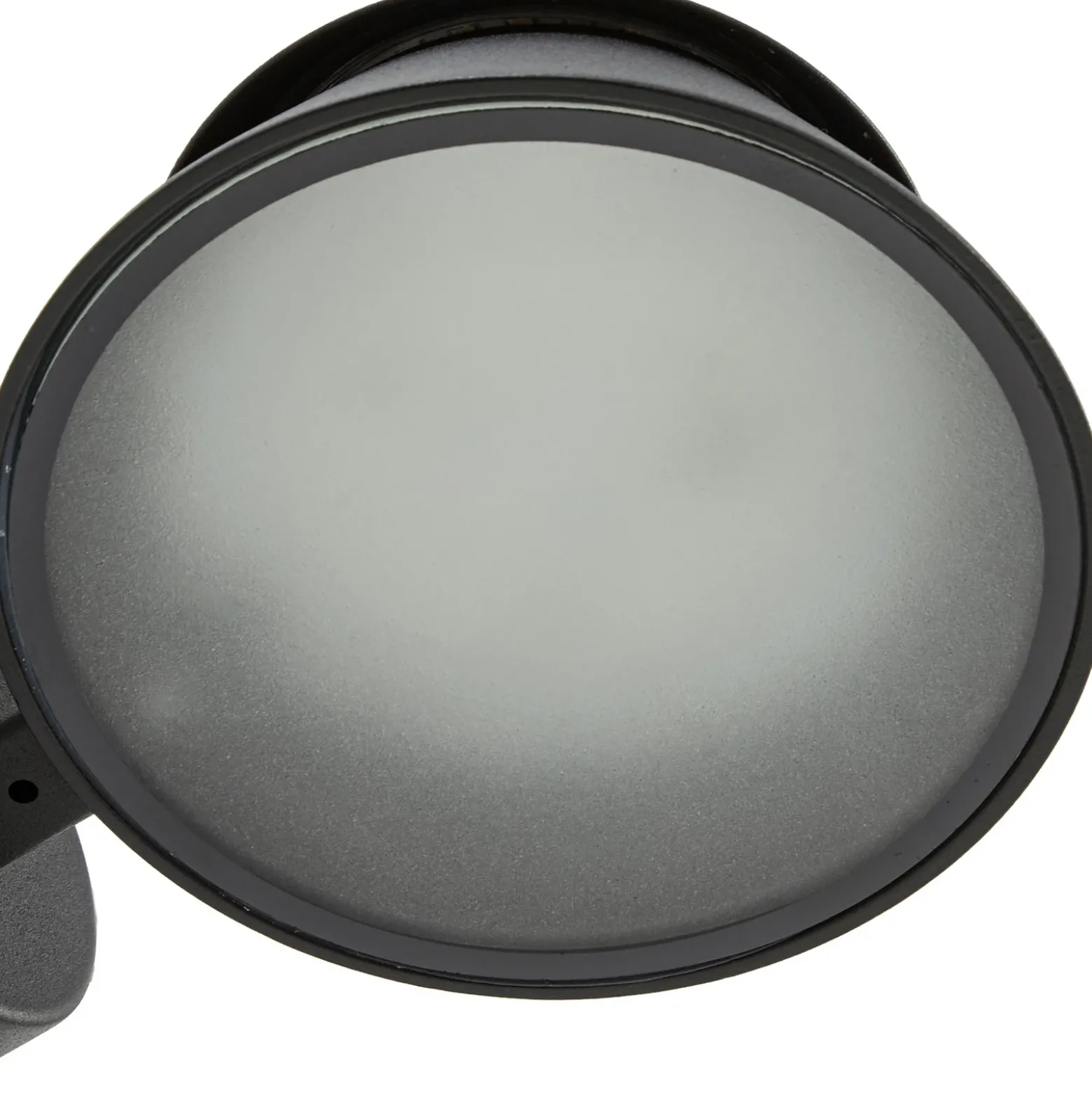 Aplique LED para exterior Lucande Moena, negra, de metal, IP44