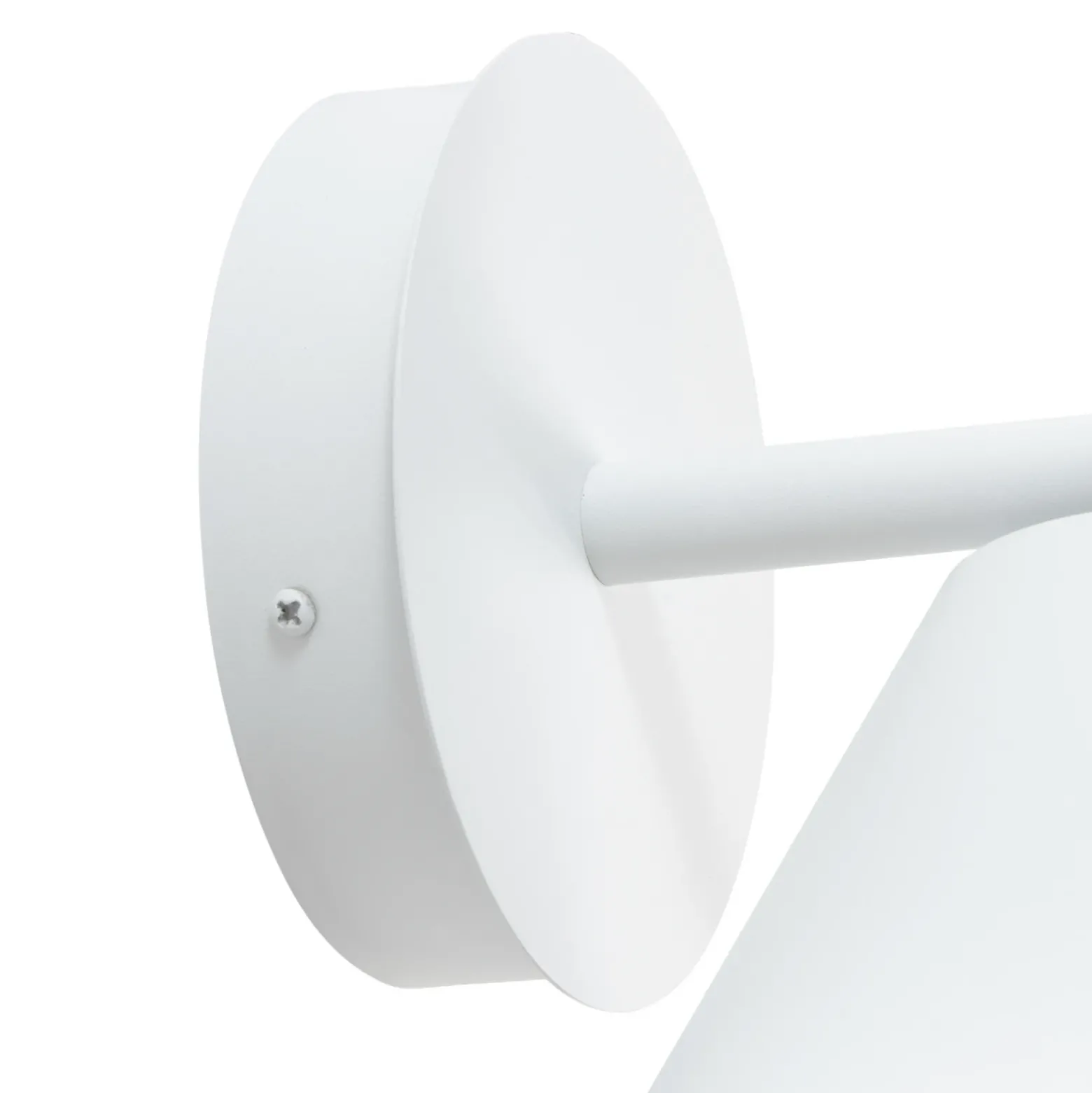 Aplique LED para exterior Lucande Tabena, blanco mate, IP44, CCT