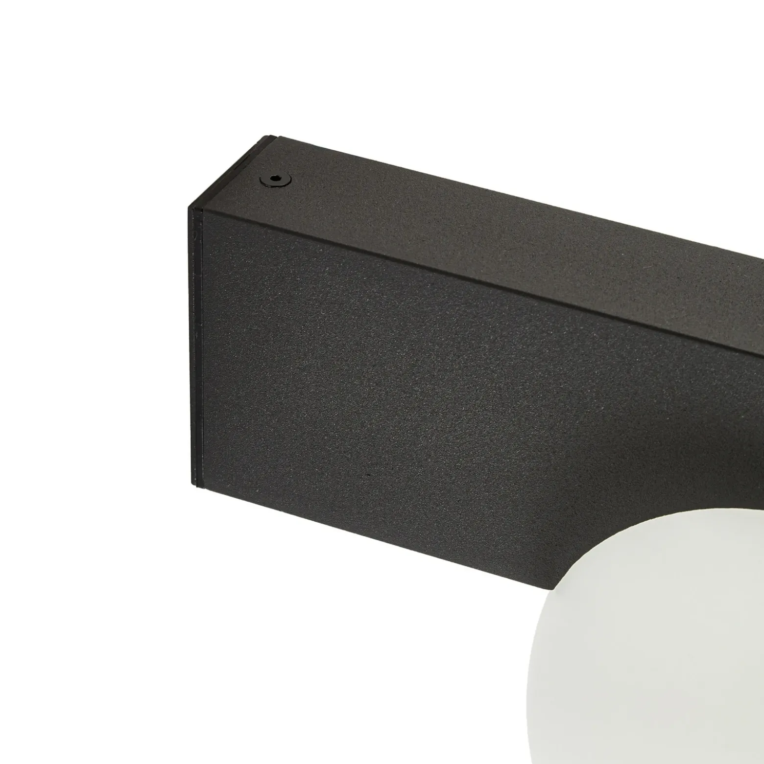 Aplique LED para exterior Lucande Vijon, negra, CCT, IP44