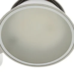 Aplique LED para exterior Lucande Moena, gris claro, metal, IP44
