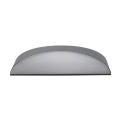 Aplique LED para exterior Lucande «Akira», color antracita, 23 cm de ancho