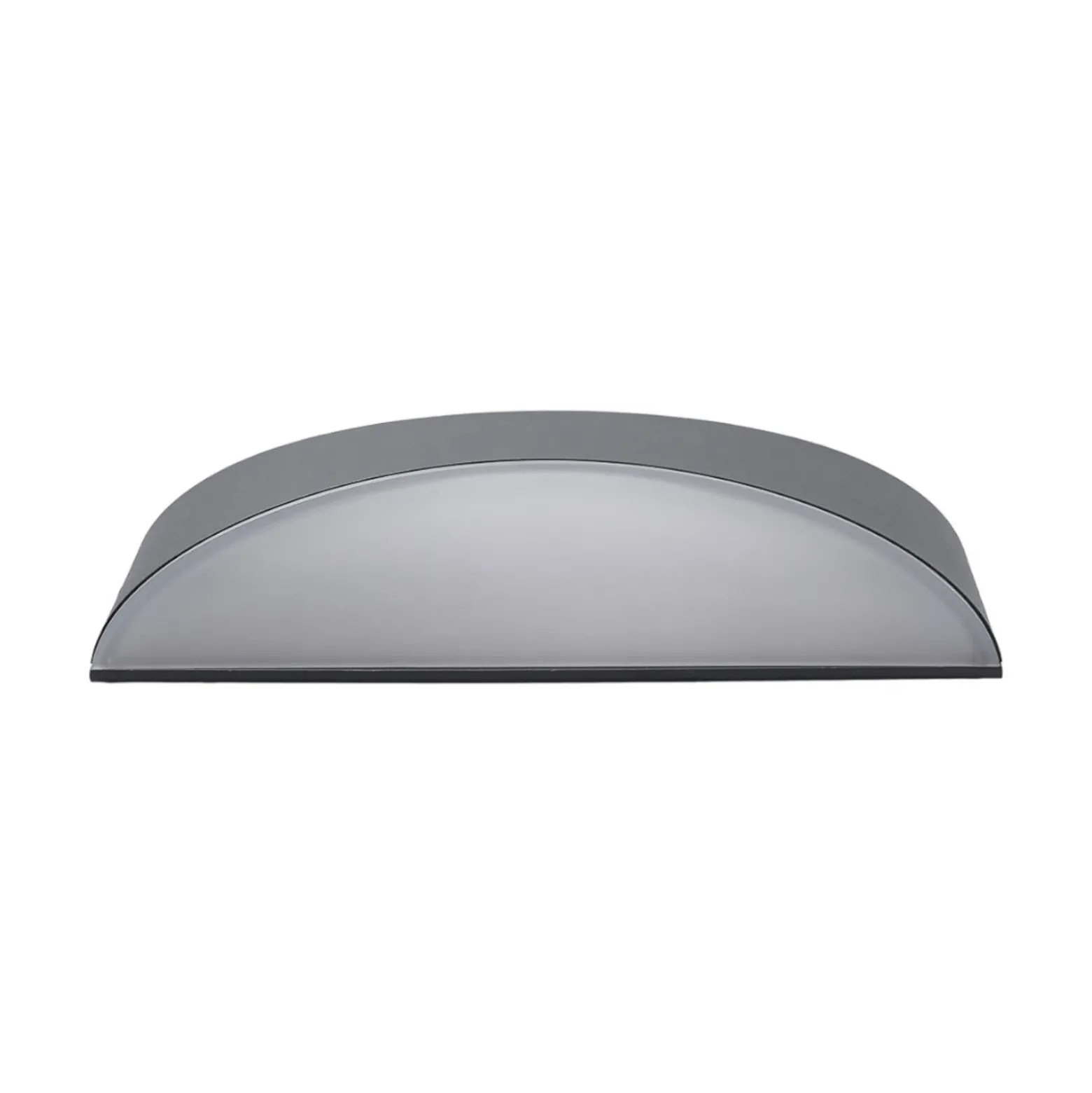 Aplique LED para exterior Lucande «Akira», color antracita, 23 cm de ancho