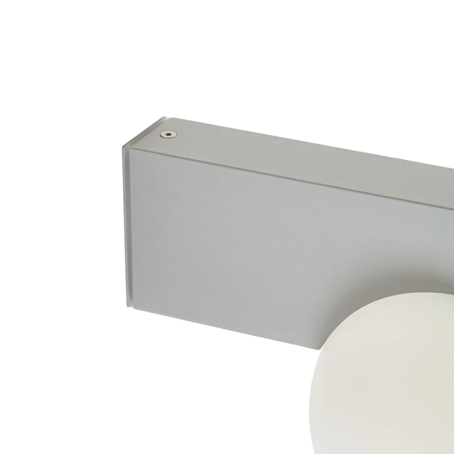 Aplique LED para exterior Lucande Vijon, gris claro, CCT, IP44