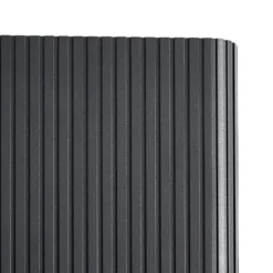 Aplique LED para exterior Lucande Raija, color antracita, altura 40 cm, CCT