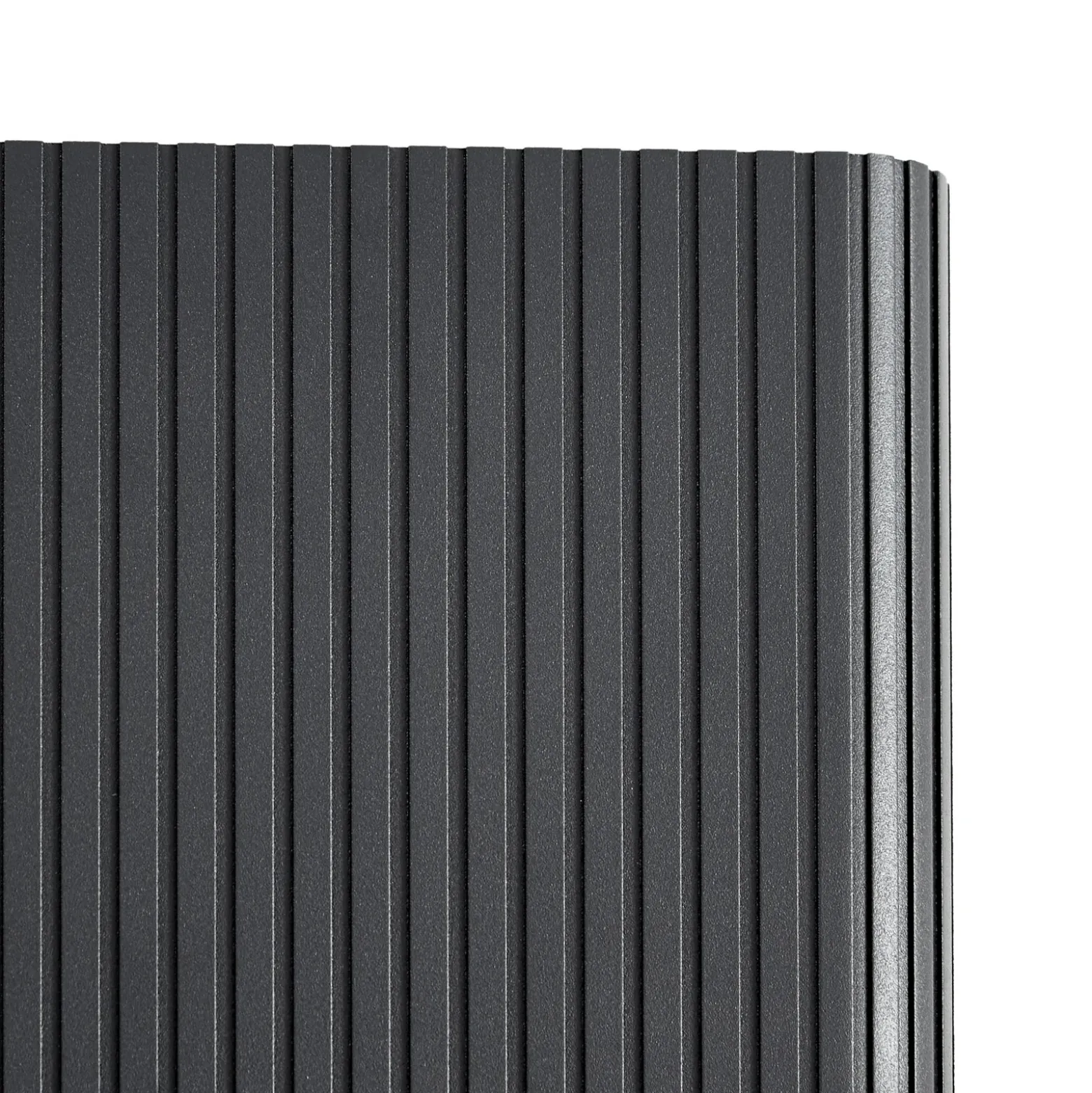 Aplique LED para exterior Lucande Raija, color antracita, altura 40 cm, CCT