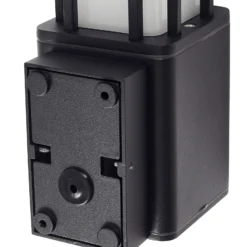 Aplique LED para exterior Lucande Dakil, negro, aluminio