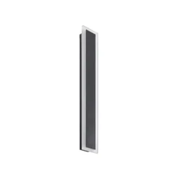 Aplique LED para exterior Lucande Ilora, negra, 60 cm, CCT, IP65