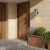 Aplique LED para exterior Lucande Meravi, color antracita, 2 luces, IP44