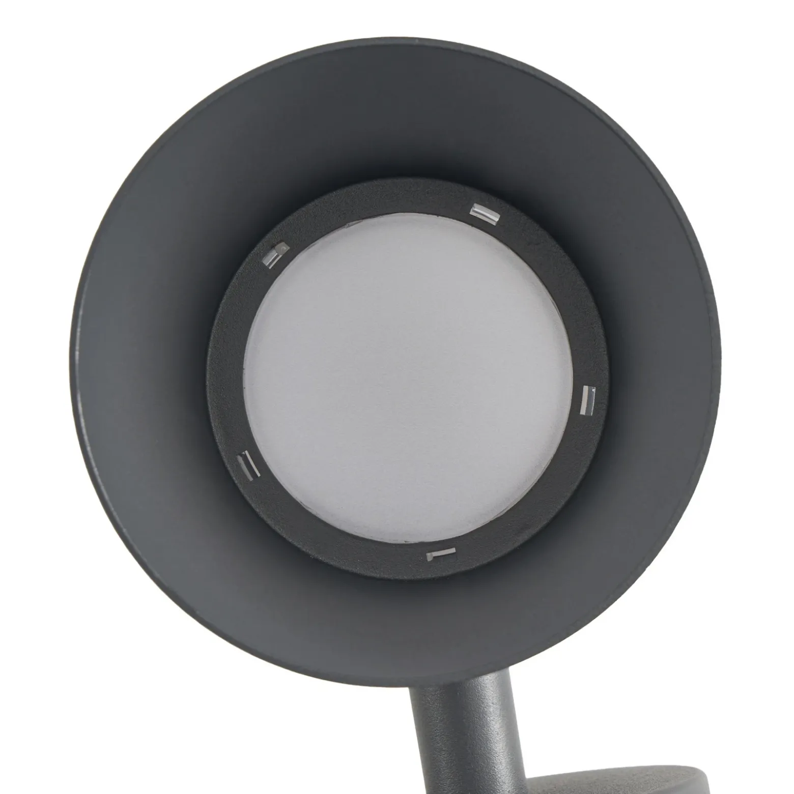 Aplique LED para exterior Lucande Meravi, color antracita, 2 luces, IP44