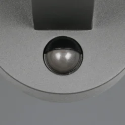 Aplique LED para exterior Mackenzie Sensor antracita, aluminio fundido a presión