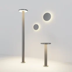 Aplique LED para exterior Maytoni Wald, 3000K, grafito