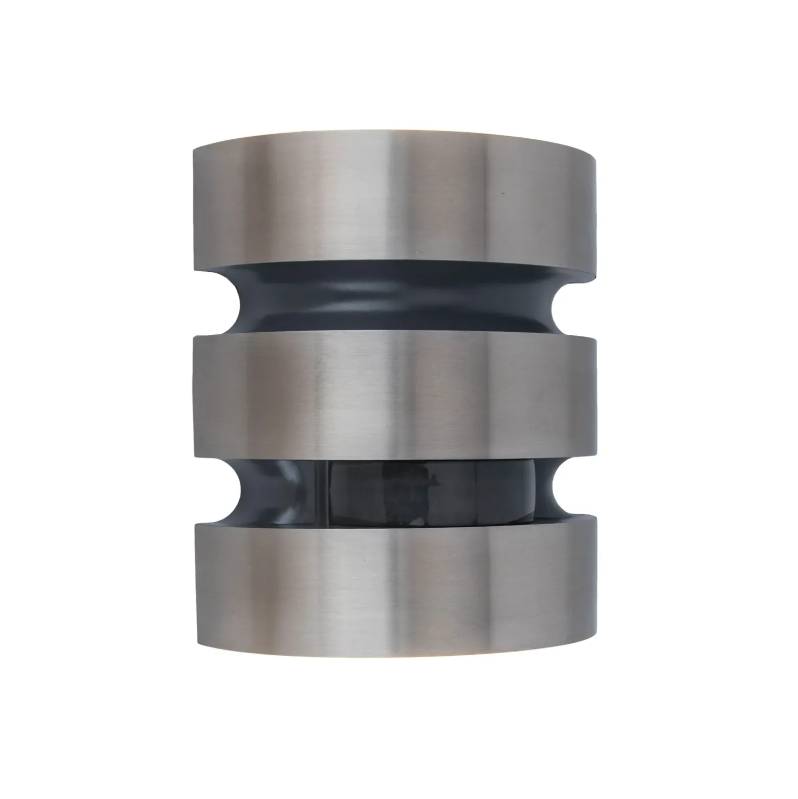 Aplique LED para exterior MAYA, acero inoxidable, altura 18 cm, IP44
