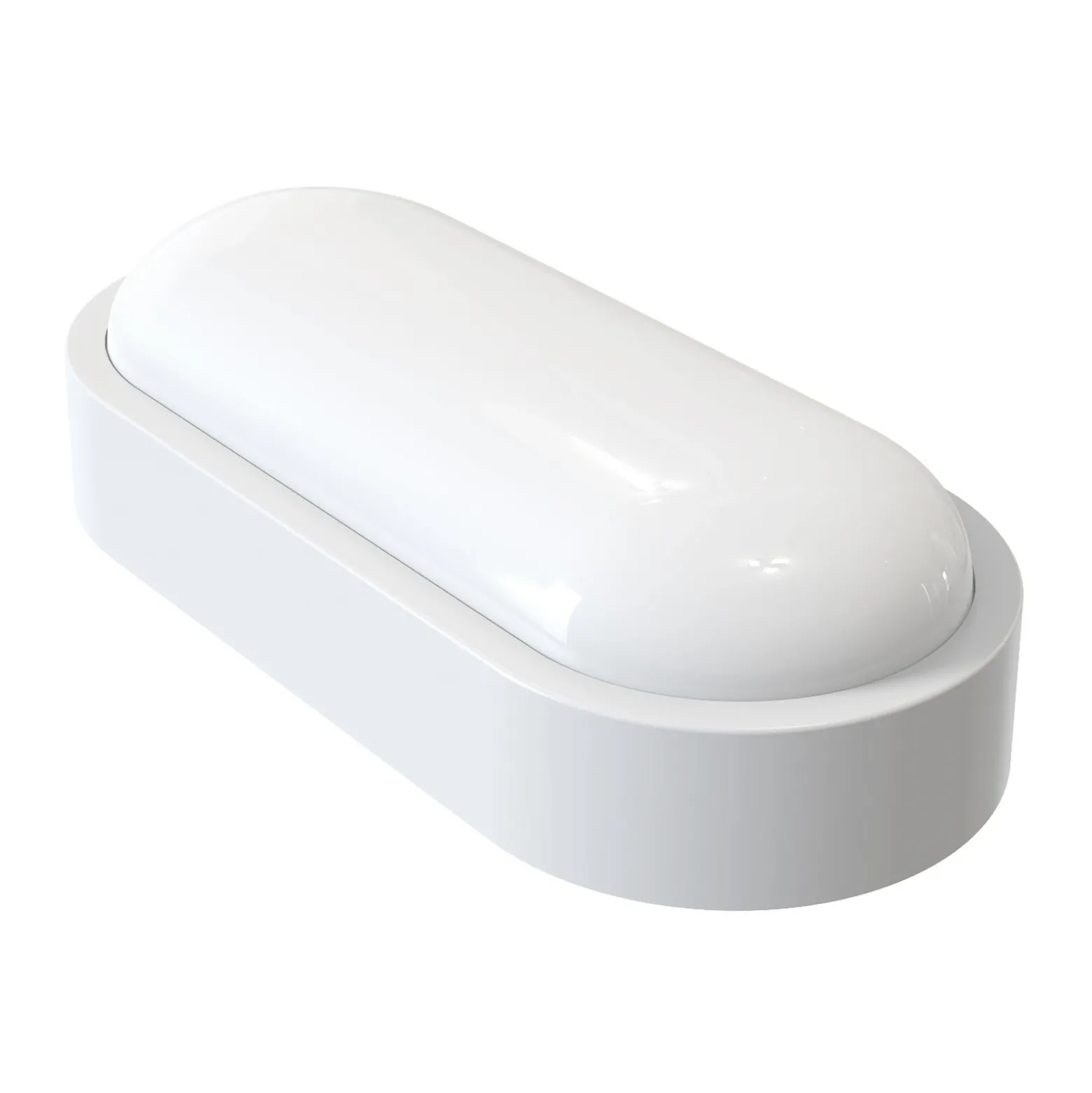 Aplique LED para exterior MEGATRON Zella Neo XL, blanca, IP54