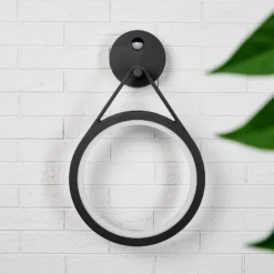 Aplique LED para exterior Mirco con sensor, anillo