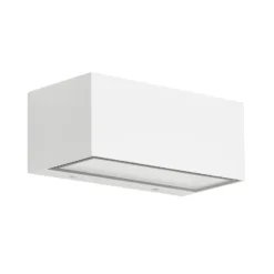 Aplique LED para exterior Monaco arriba/abajo blanco