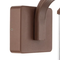 Aplique LED para exterior Neravio de Lindby, óxido, altura 26 cm, IP54