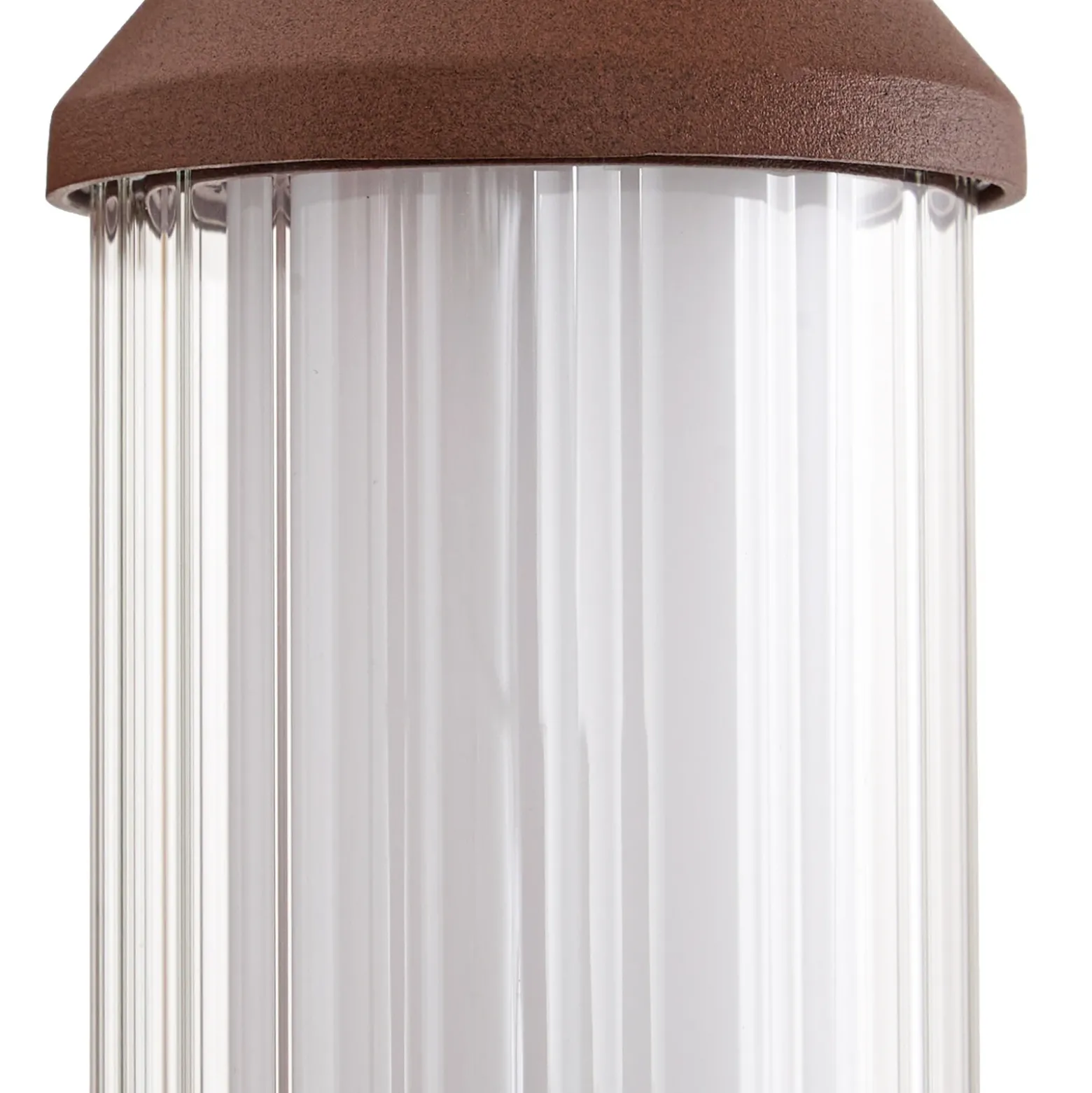 Aplique LED para exterior Neravio de Lindby, óxido, altura 26 cm, IP54