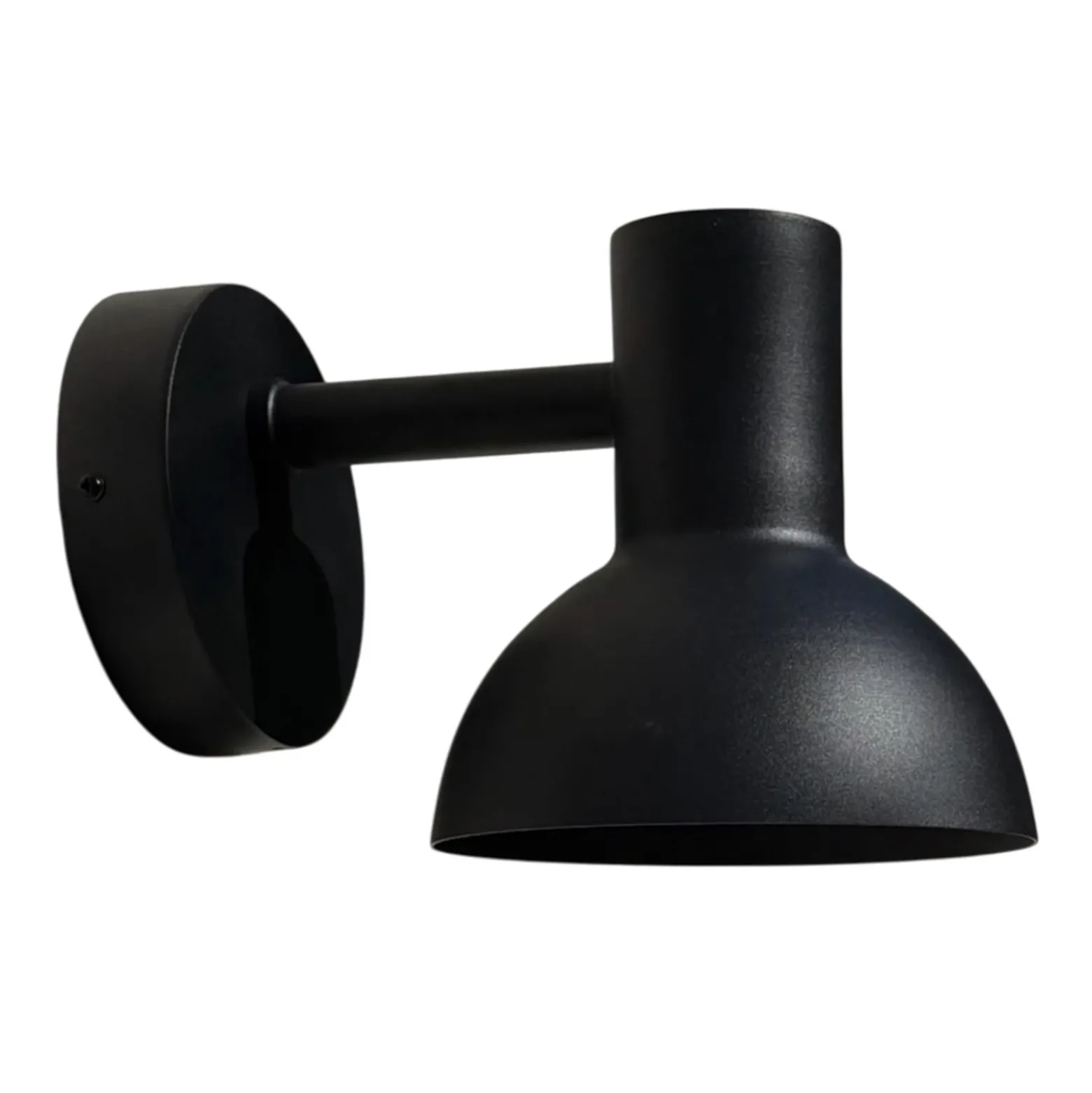 Aplique LED para exterior Nubi, negra, IP44, atenuable, acero